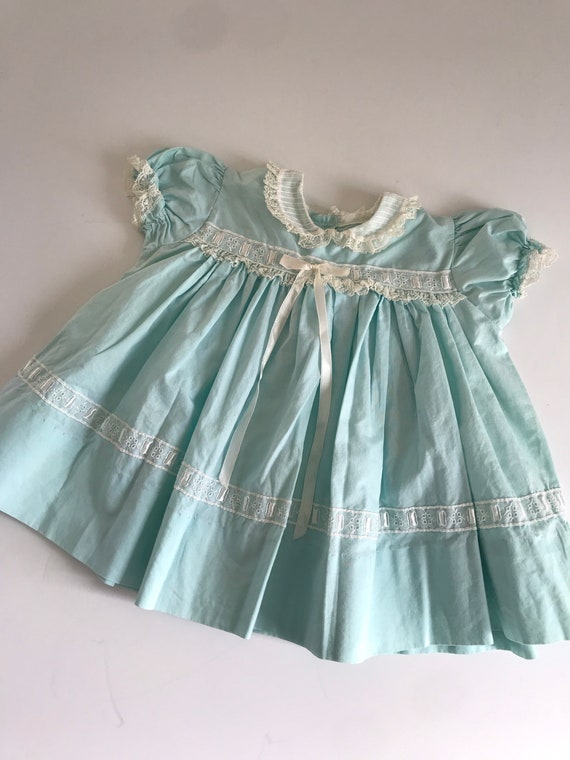 1950’s, 1960’s, baby girls dress, 6 months, 9 mon… - image 4