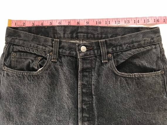 1980’s, 90’s, Vintage Levis 501 raw hem jeans, ma… - image 7