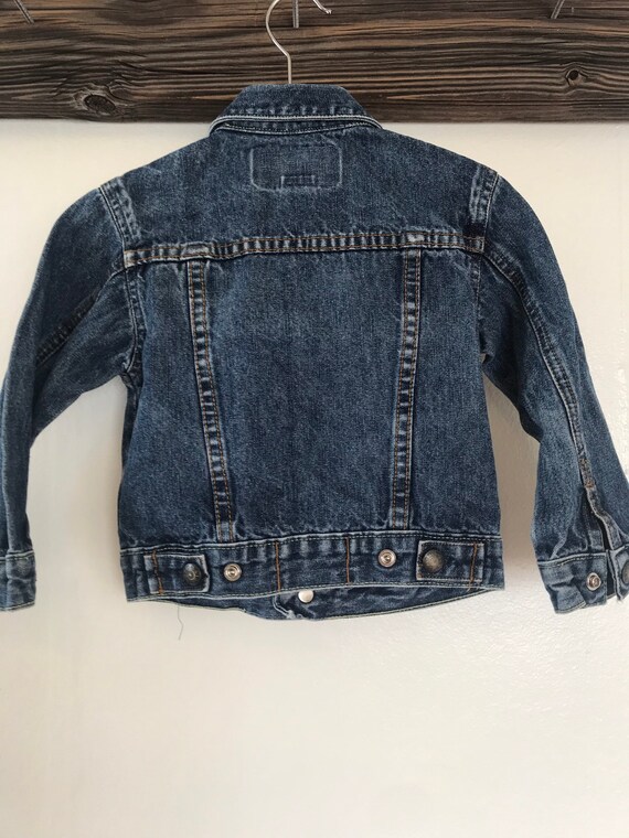 Vintage 3T Guess jean jacket, hippie kids, jean j… - image 5