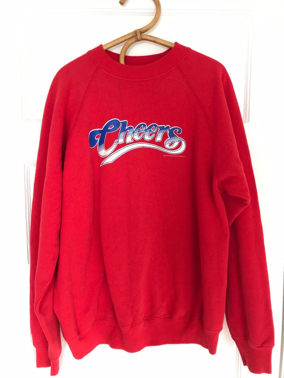 Vintage Cheers crewneck, made in USA, 50/50 blend… - image 1