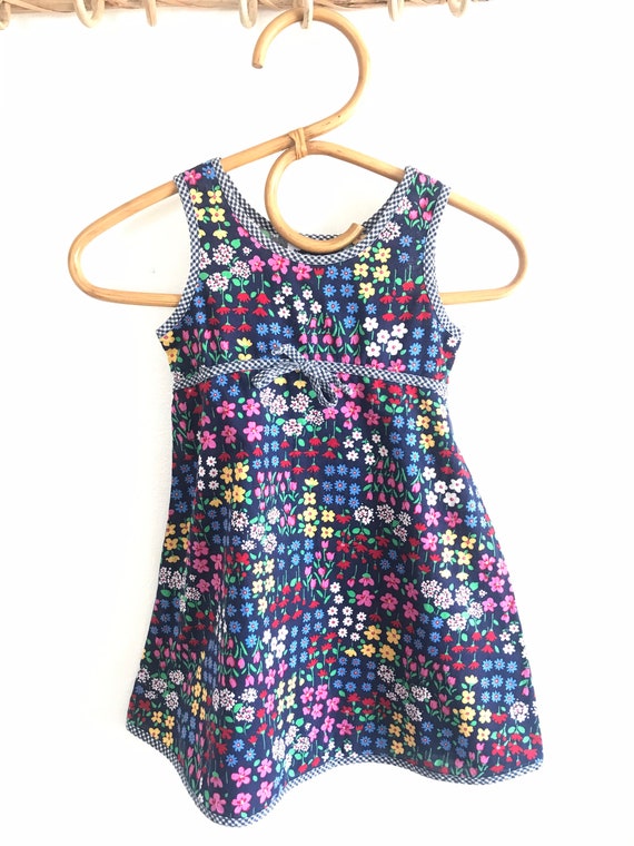 Vintage 90’s toddler floral dress, 4T, summer dre… - image 5