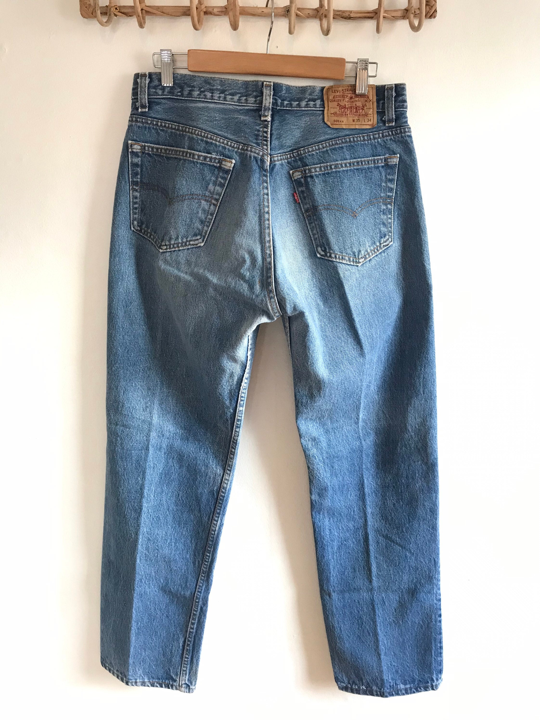 Vintage Levis 501xx, Made in USA, Levis Jeans, W32 L29