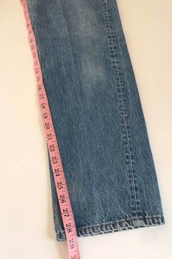 Vintage Levis 501xx, made in USA, Levis jeans, W3… - image 10