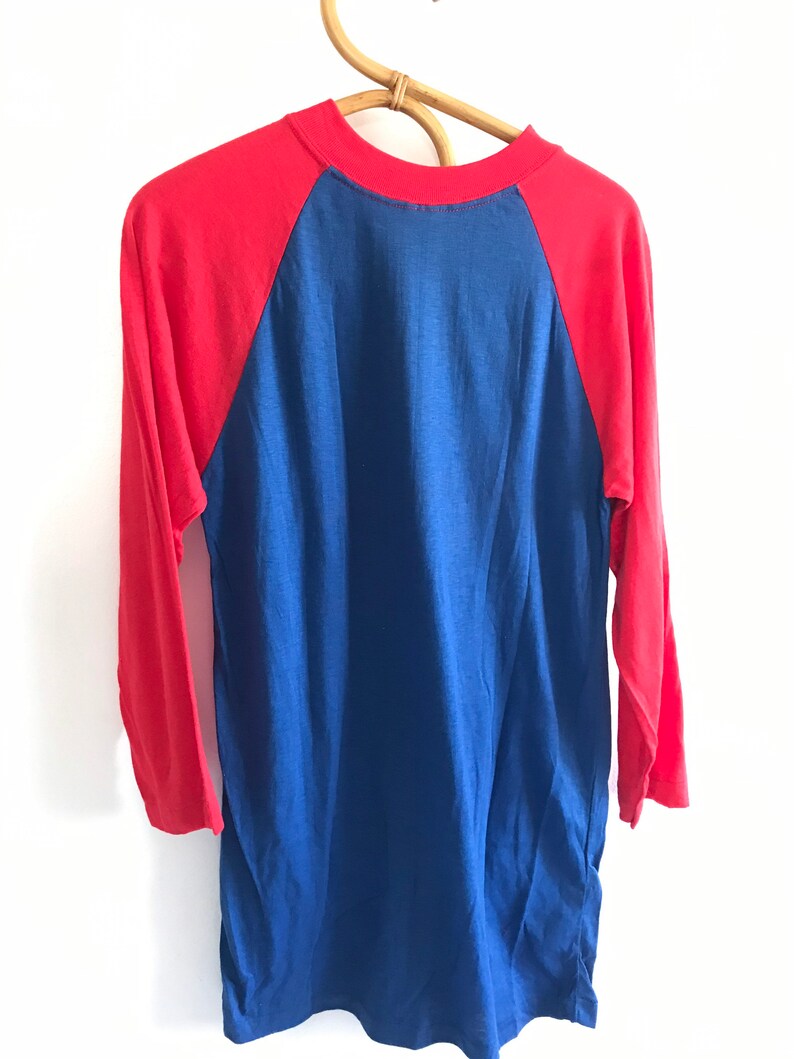 small Independence Day fun run Vintage 80\u2019s raglan unisex raglan medium PA-TAC 8K 1984 Marathon tee vintage graphic tee single stitch