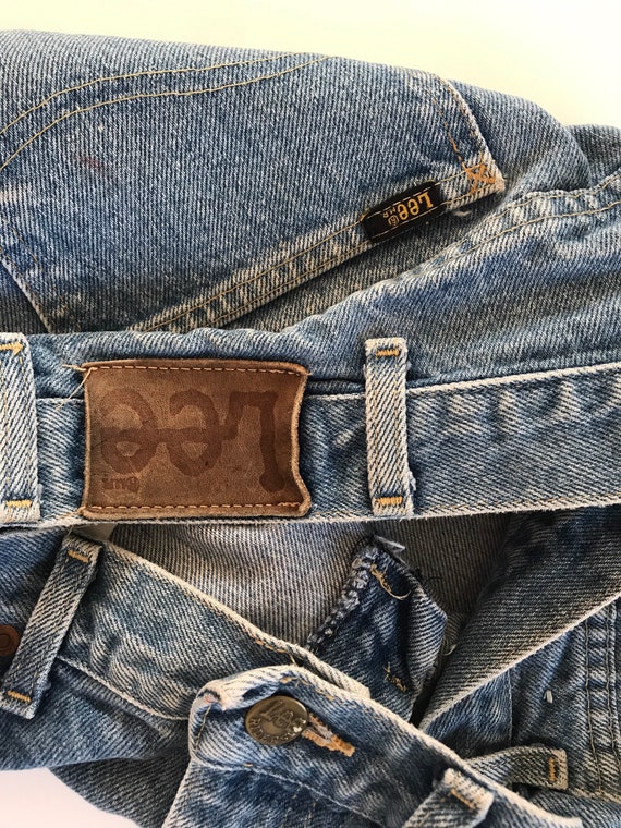 1970's, Vintage Lee Riders Jeans, W34 L28, 34”, Union Made