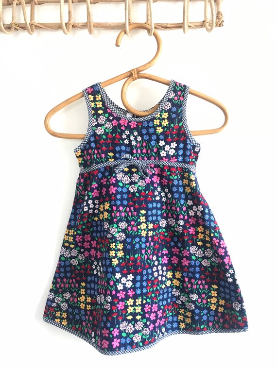 Vintage 90’s toddler floral dress, 4T, summer dre… - image 1