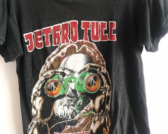 Vintage band tee, 1980 stormwatch tour shirt, small, Jethro Tull tour tee, 1980’s band tee, 1980’s tour tee, rock tee, rock and roll, rocker