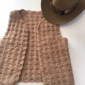 Hand Knit vest, handmade vest, knitwear, vintage knit vest, bohemian, doen, free people style, kinfolk, small, medium, knit sweater vest