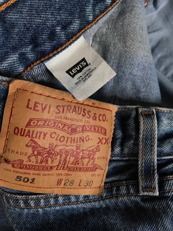 Well worn Levis, Vintage Levis 501, W26 L29, AS I… - image 7