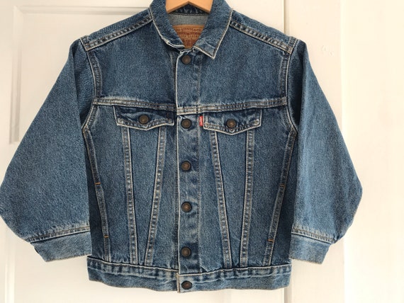 Vintage Levis jean jacket, red tab, 90’s jean jac… - image 5