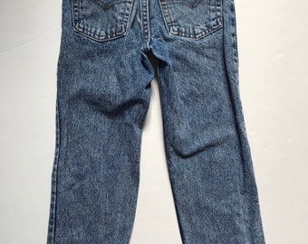 Vintage Levis Jeans, Levis Kids Jeans, 1980's, 1990's, Size 6