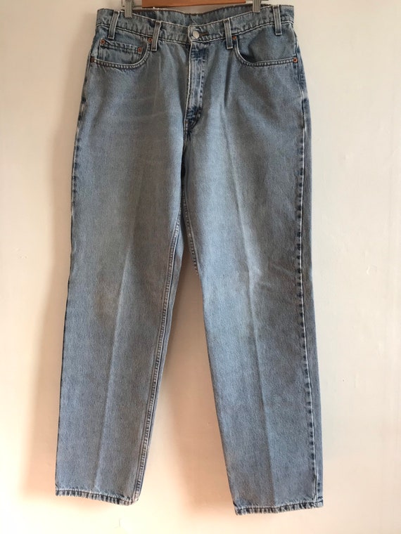 Levis 550, W34 L33, extra long inseam, 1990’s, Le… - image 6