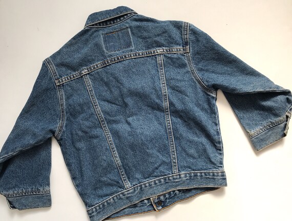 Vintage Levis jean jacket, red tab, 90’s jean jac… - image 4