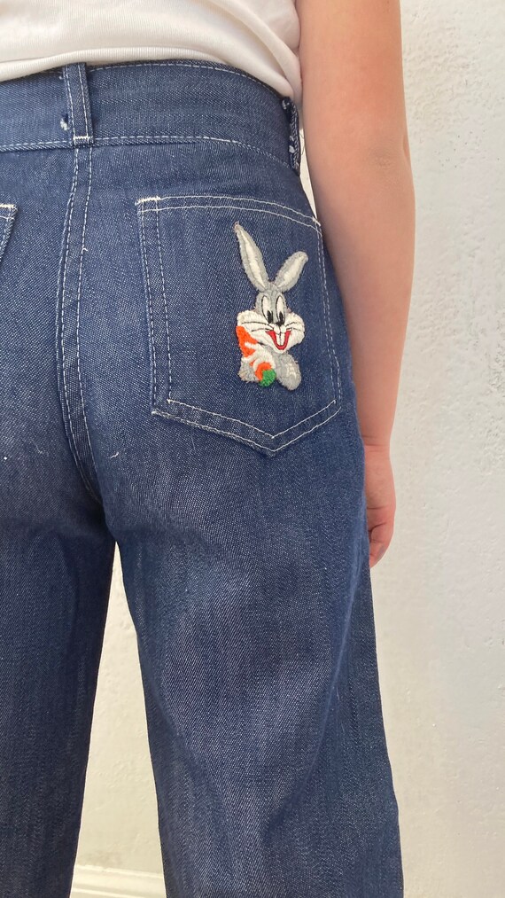 1966 Kids bugs bunny jeans, Sears Roebuck and co, siz… Gem