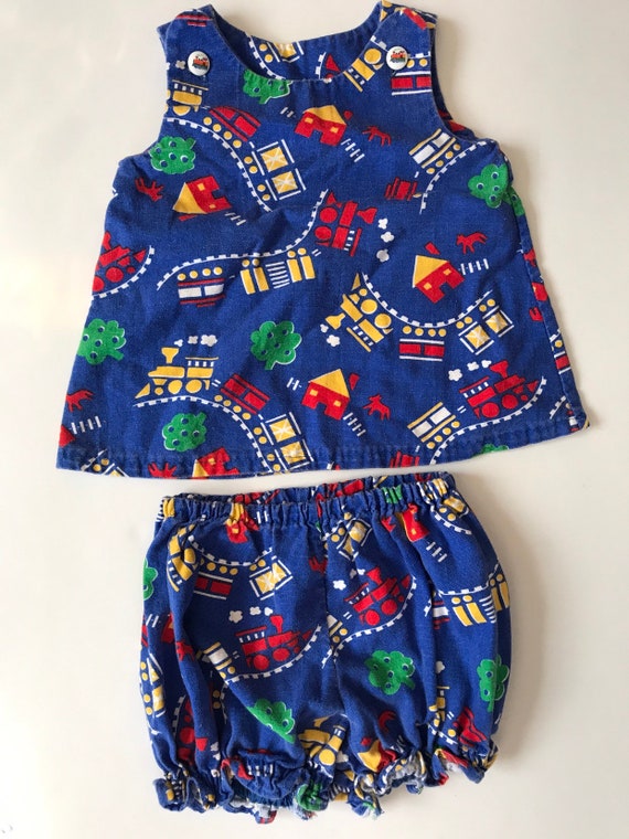 Handmade bloomers and dress set 13-18 months, tra… - image 2