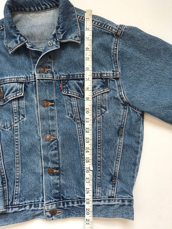 Vintage jean jacket, Levis jean jacket, XS, Small… - image 6