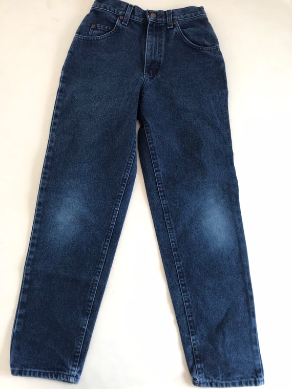Vintage 90’s Riders indigo jeans, high rise, high… - image 4