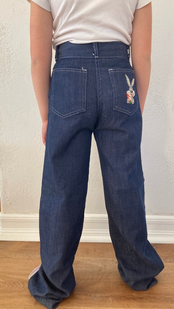 1966 Kids bugs bunny jeans, Sears Roebuck and co, siz… Gem