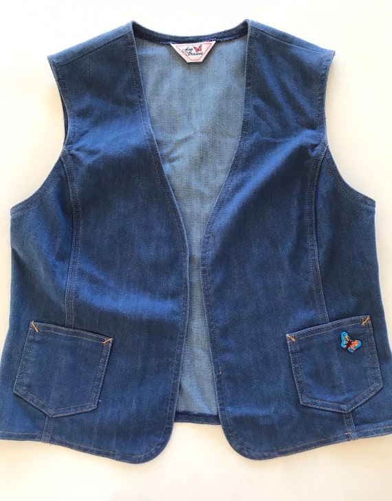 VINTAGE Clear Blue Big Vest｜メンズ