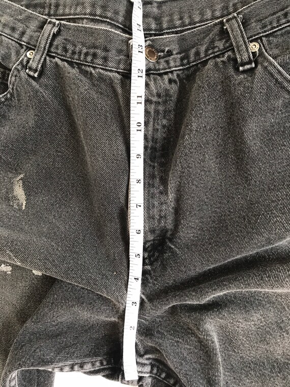 Vintage paint splattered wrangler jeans, W37 L29,… - image 8