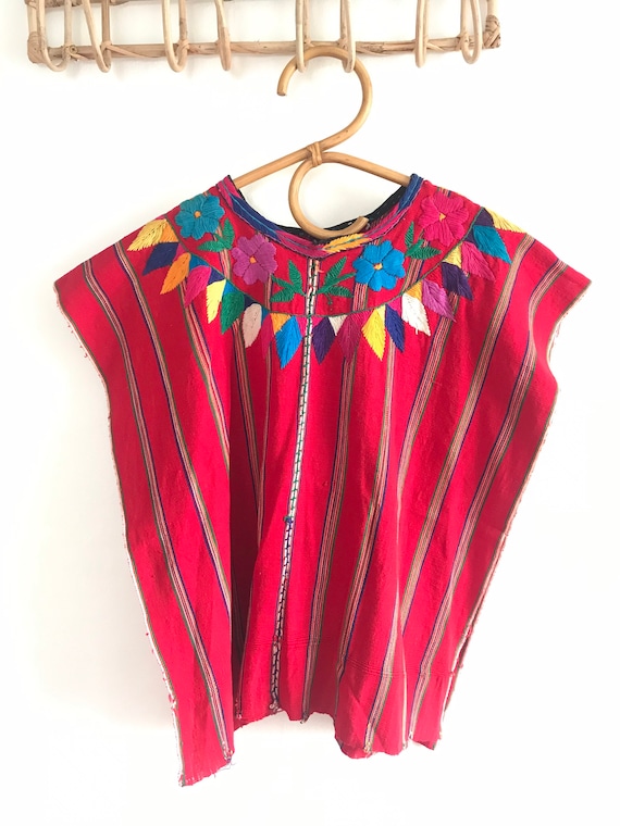 1960’s, 1970’s, Vintage Huipil, Guatemala, poncho,