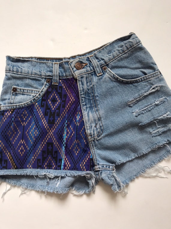 Youth size 14 vintage levis cutoff shorts, hipster