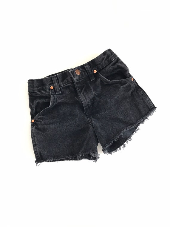 1990’s, Vintage custom cut wrangler girls shorts, siz… - Gem