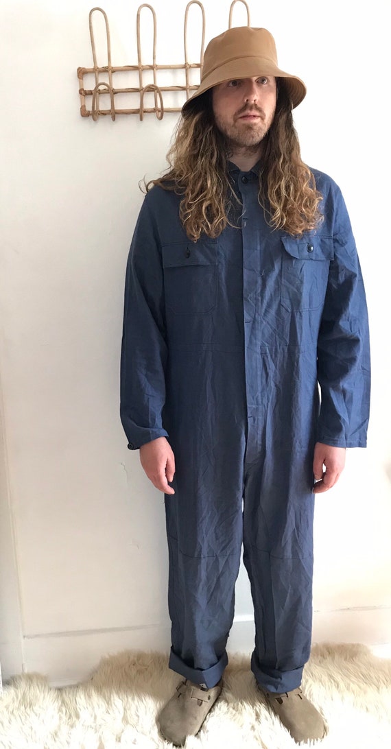 Vintage French workwear coveralls, large, XL, falk