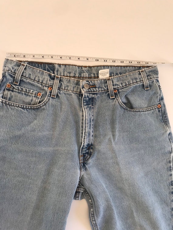 Levis 550, W34 L33, extra long inseam, 1990’s, Le… - image 8