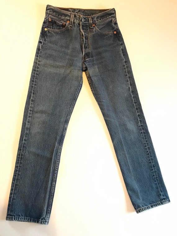 Well worn Levis, Vintage Levis 501, W26 L29, AS I… - image 3