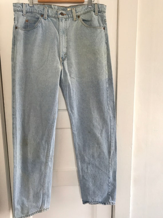 Vintage Levis, 36”, Levis 505, orange tab, unites… - image 5