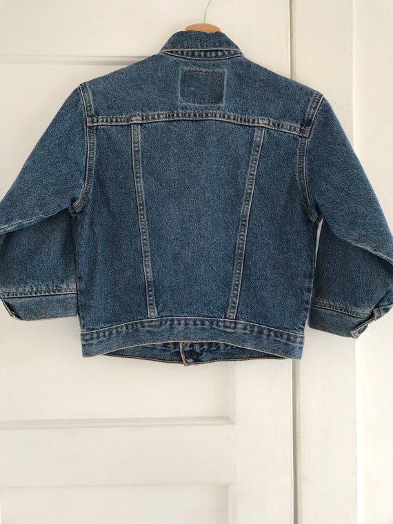 Vintage Levis jean jacket, red tab, 90’s jean jac… - image 6