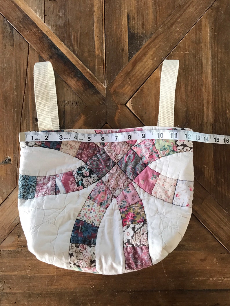 Vintage Repurposed Quilt Baskets Easter Baskets Purses Etsy