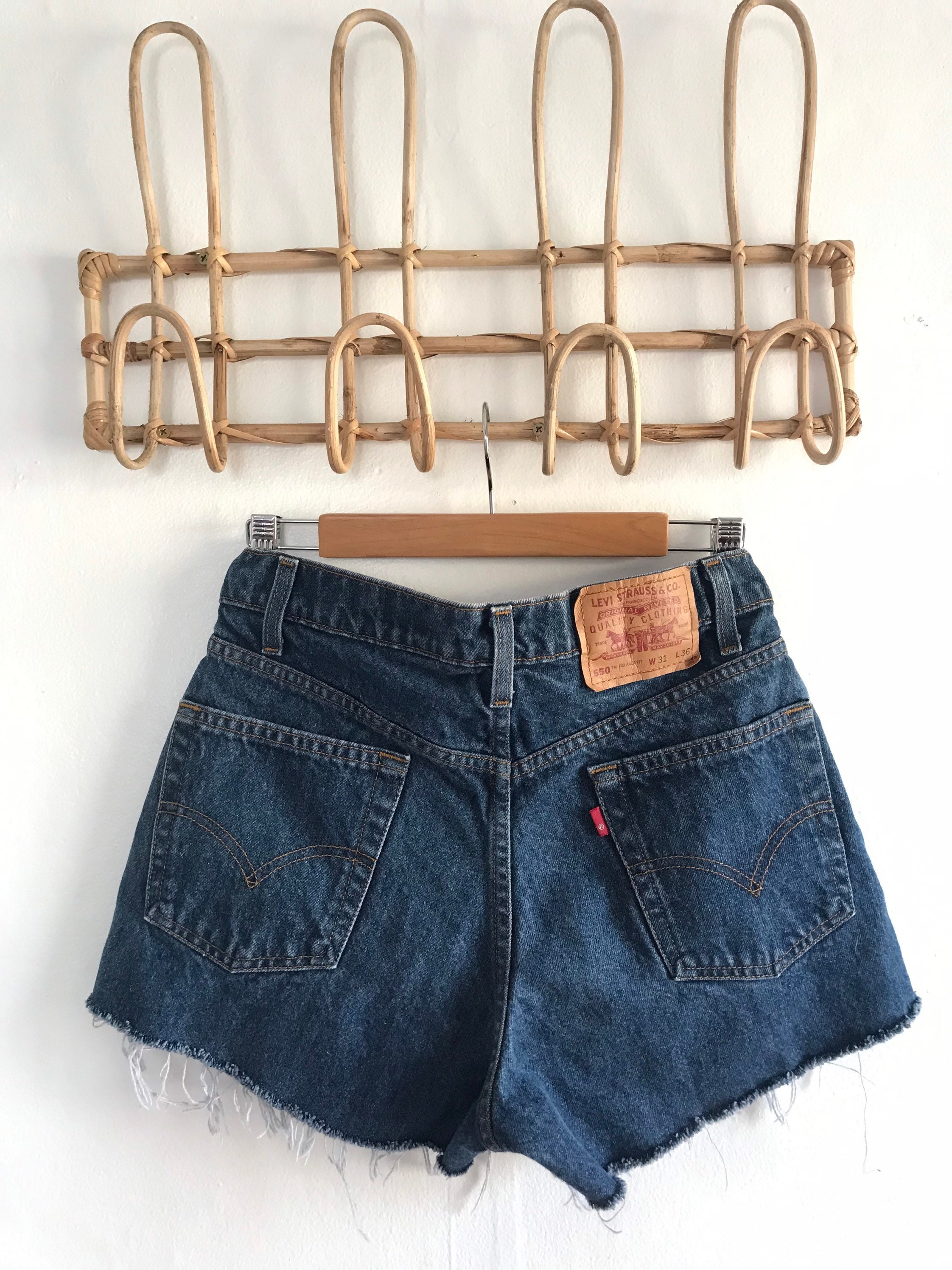 Levis Mom Shorts - Etsy