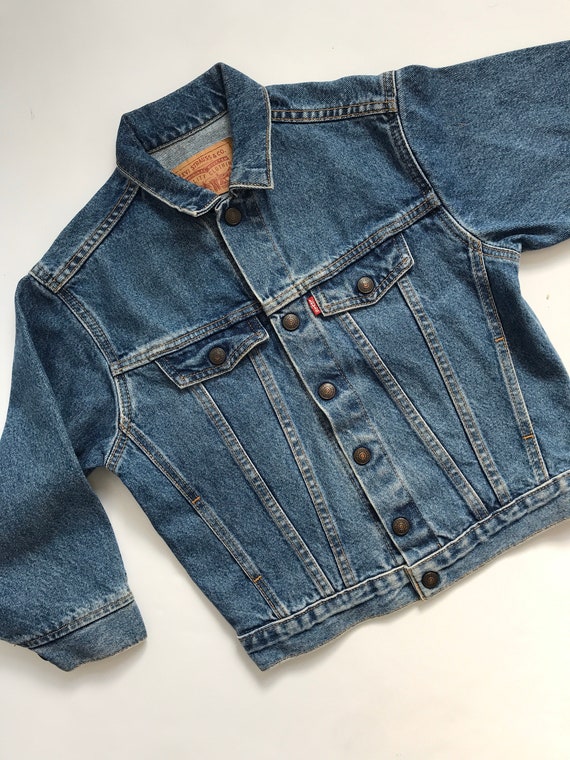 Vintage Levis jean jacket, red tab, 90’s jean jac… - image 2