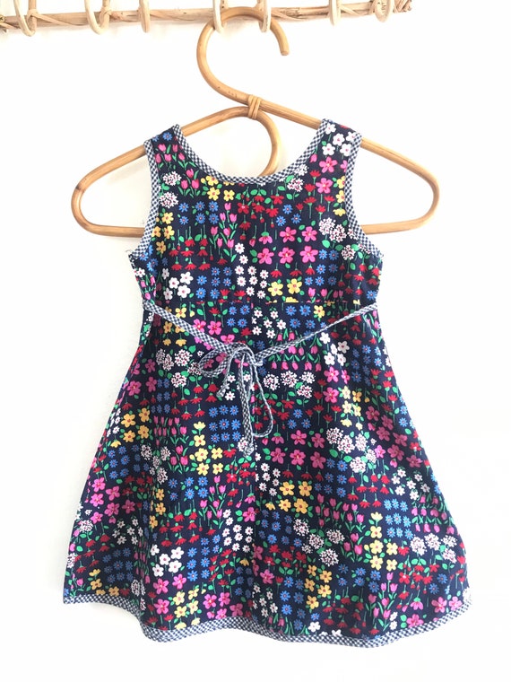 Vintage 90’s toddler floral dress, 4T, summer dre… - image 2