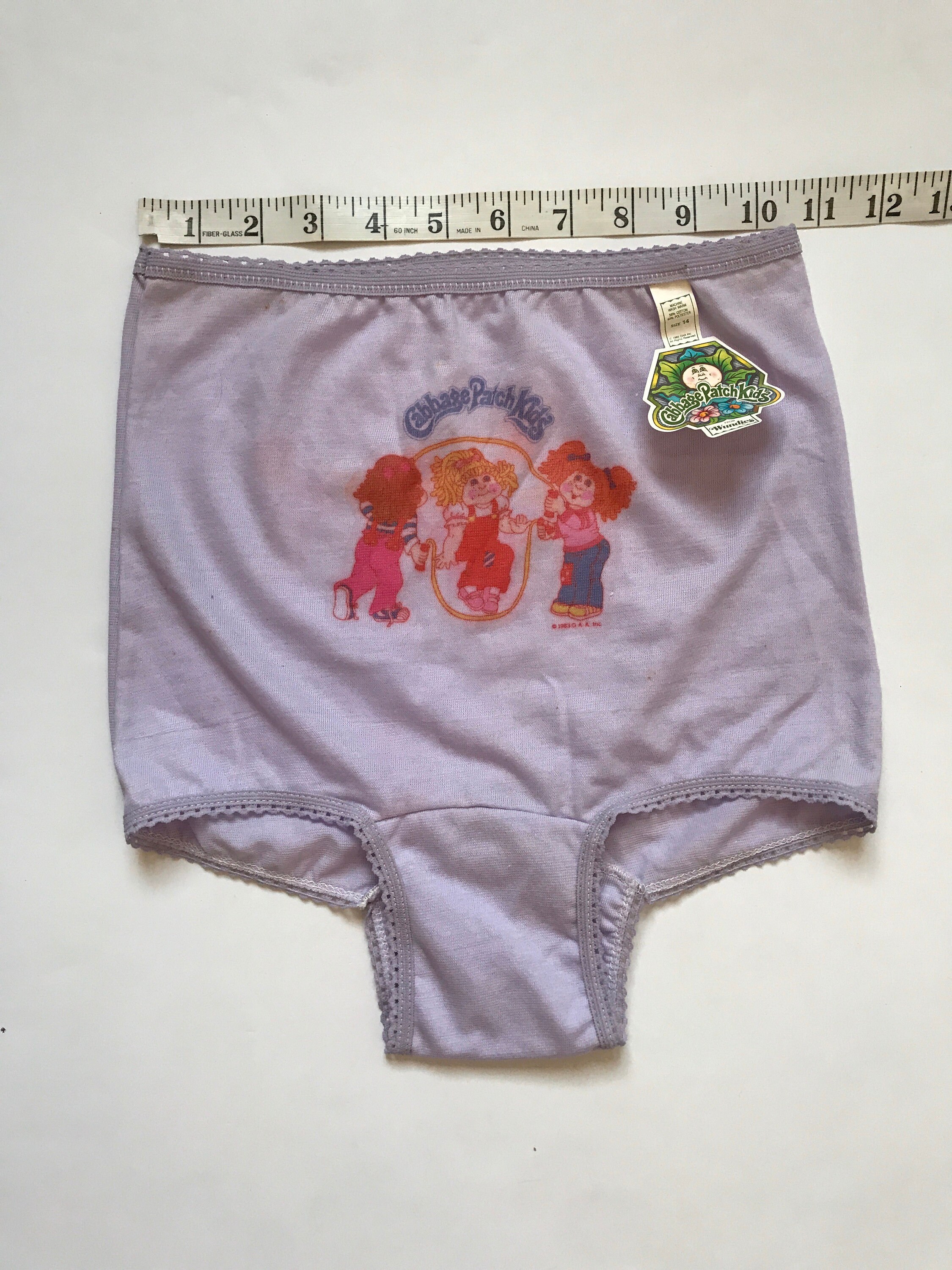 Deadstock 1983 Cabbage Patch Kids High Rise Panty, Youth 14