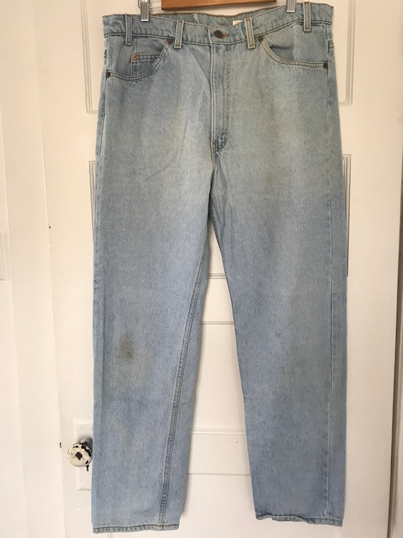 Vintage Levis, 36”, Levis 505, orange tab, unites… - image 3