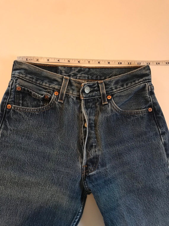 Well worn Levis, Vintage Levis 501, W26 L29, AS I… - image 8