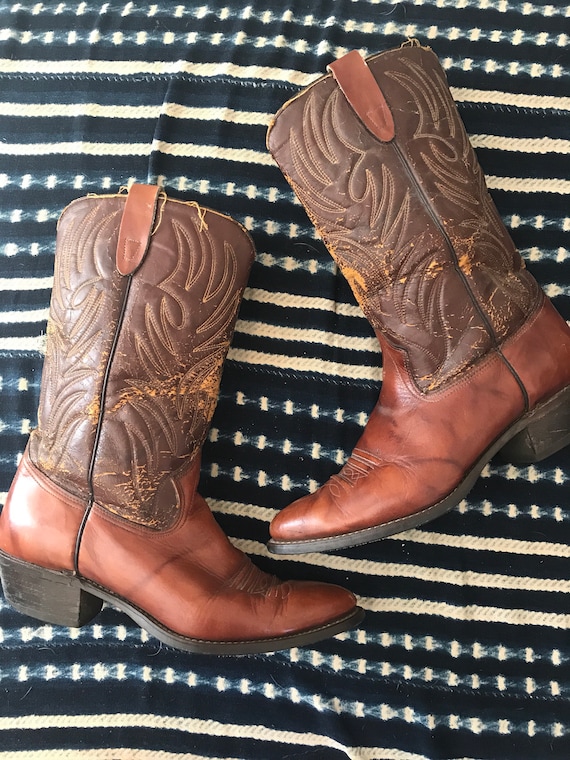 Bohemian cowboy boots, texas boots, mens size 11 boots, kings of leon style boots, hippie boots, festival fashion, Woodstock style, folkie Bohemian cowboy boots, texas boots, mens size 11 boots, kings of leon style boots, hippie boots, festival fashion, Woodstock style, folkie
