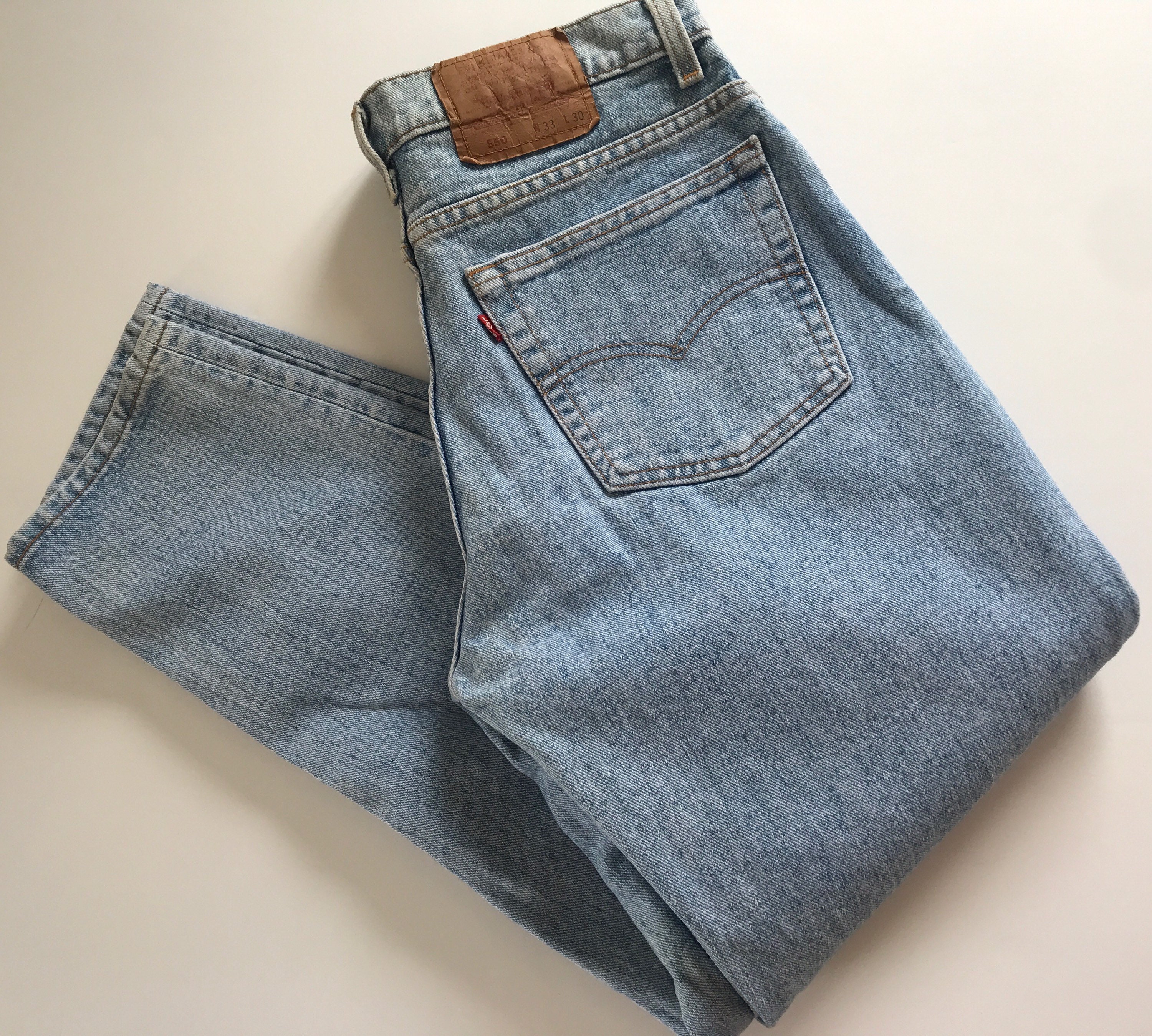 USA Made, 1990's, Vintage Levis 550 Jeans, W32 L29, High
