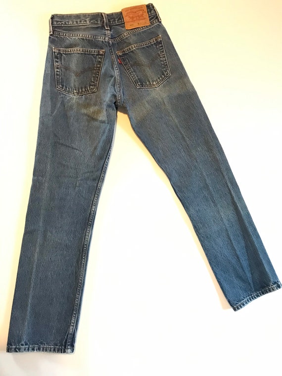 Well worn Levis, Vintage Levis 501, W26 L29, AS I… - image 4