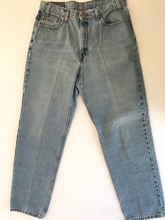 Levis 550, W34 L33, extra long inseam, 1990’s, Le… - image 3