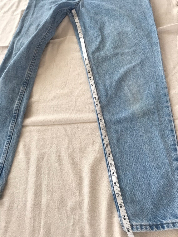 1980’s, 1990’s, Vintage chic jeans, light wash hi… - image 10