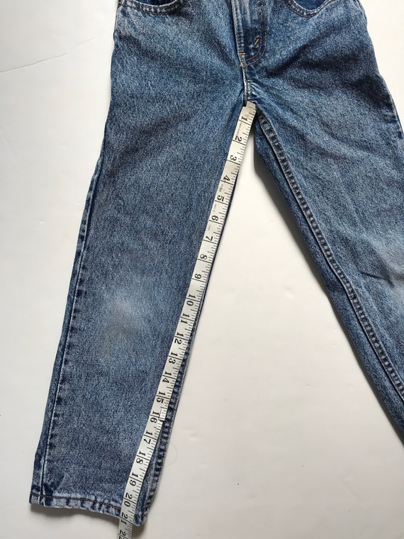 Vintage Levis Jeans, Levis Kids Jeans, 1980's, 1990's, Size