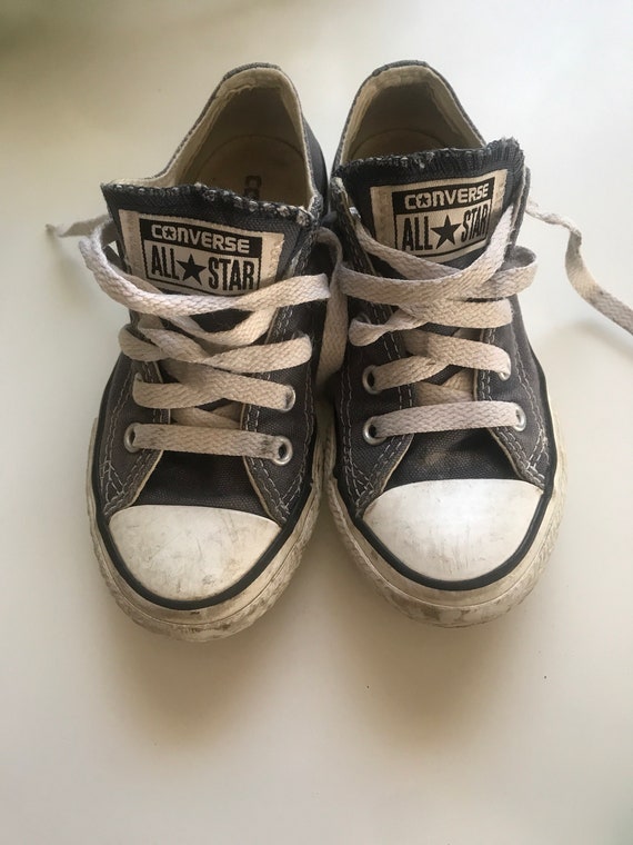 Childrens converse low tops, 11, vintage chucks, k