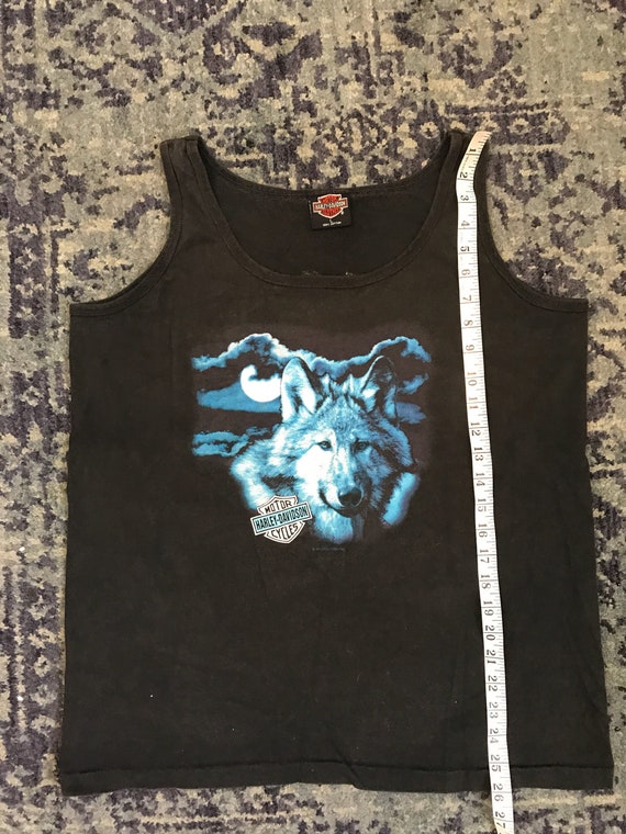 RARE Vintage 1993 Harley Davidson tank top, harle… - image 8