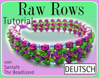 Anleitung: Armband "Raw Rows" (PDF Download)