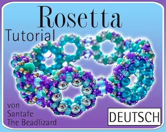 Anleitung: Armband "Rosetta" (pdf Download)