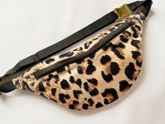 Leopard Pattern Fanny Pack With Coin Purse